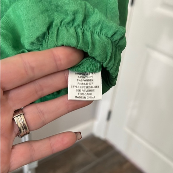 HYFVE Green Cropped Tank Top - Picture 5 of 7